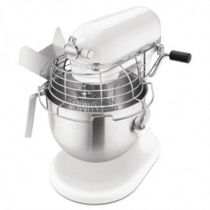 Profesionalus baltas maišytuvas 6,9 l - KitchenAid - Fourniresto