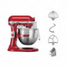 Profesionalus raudonas Empire 6,9 l mikseris - KitchenAid - Fourniresto