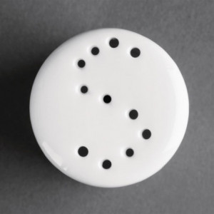 Baltas druskos indelis 80 mm - 12 vnt. - Olympia - Fourniresto