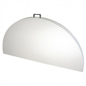 Apsukamas staliukas su baltu viduriu, skersmuo 1530 mm - Bolero - Fourniresto