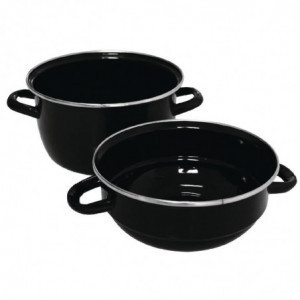 Marmužės emaliuota Ø 200 mm 1 kg - Olympia - Fourniresto