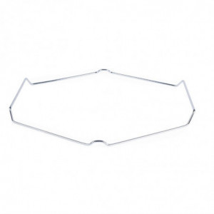 Pierre kvadratinė pica su laikikliu 380 x 305 mm - FourniResto - Fourniresto