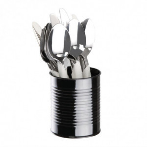 Konservų dėžė iš juodojo plieno Ø 90 mm - Olympia - Fourniresto