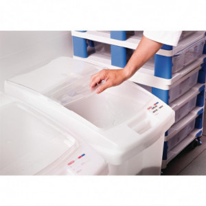 Skaidrūs ingredientų dėžės 100 l - Araven - Fourniresto