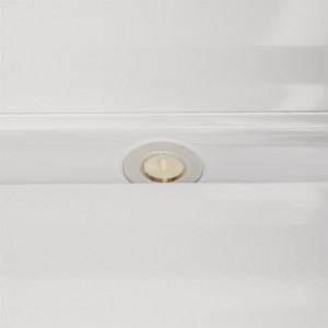 Stiklinių butelių šaldytuvas Slimline juodas - Polar - Fourniresto