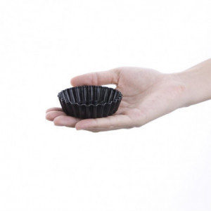 Tortų formelė su neprilipančiu padu ir išimamu dugnu, 10 cm - 3 vnt. - Vogue - Fourniresto