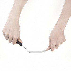 Peiliu lopšelis su lenkiu iš nerūdijančio plieno 190 mm - Hygiplas - Fourniresto