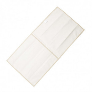 Peilių dėklas iš audinio 10 dalių - Vogue - Fourniresto