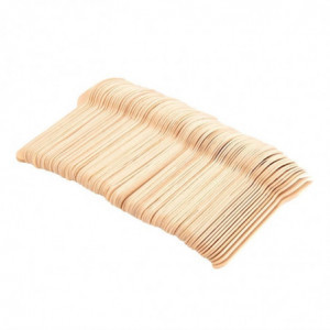 Mediniai šaukšteliai 110 mm - 100 vnt. - Fiesta Green - Fourniresto