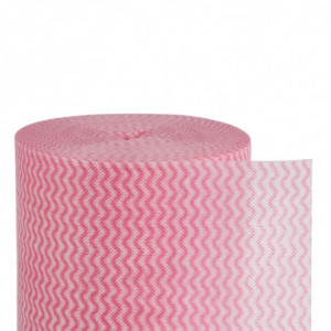 Visų paskirčių raudoni antibakteriniai šluostės - 200 šluostės - Jantex