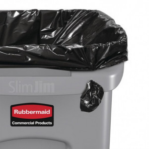 Plastikinis "Slim Jim" surinkėjas - 60 l - Rubbermaid