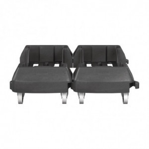 Vežimėlis su užraktu Slim Jim - Rubbermaid - Fourniresto