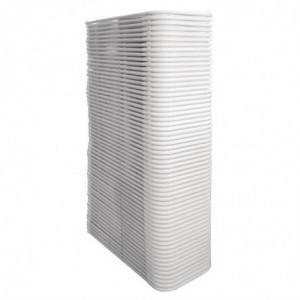 Baltais sulankstomas kėdės - Bolero - Fourniresto