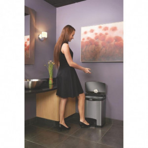 Šiukšliadėžė su pedalais Slim Jim - 30 l - Rubbermaid