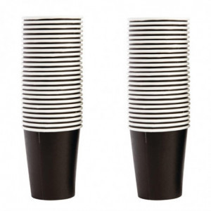 Vienkartiniai karšti gėrimai juodiems puodeliams - 225 ml - 1000 vnt. - Fiesta