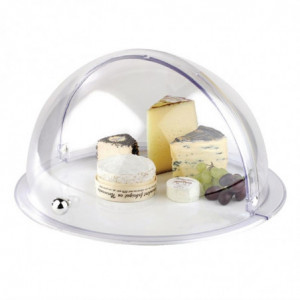 Lankstus dangtis serviravimo lėkštėms Pure - Ø380 mm - APS - Fourniresto