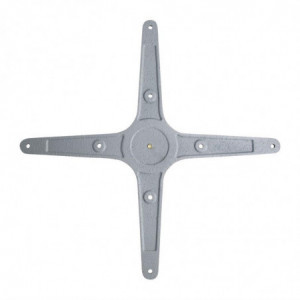 Stalo kojelė su 4 šakomis iš šlifuoto aliuminio - Bolero