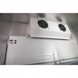 Atgalinė vertikali dviguba stumdoma durų šaldytuvas Polar serija G - 490 l - Polar