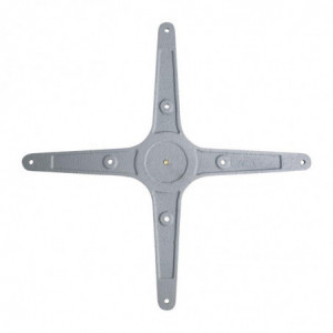 Stalo kojos kvadratinės, nerūdijančio plieno - L 400 mm - Bolero