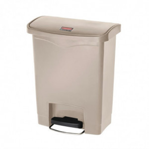 Šiukšliadėžė su pedalais Slim Jim Beige - 30 l - Rubbermaid