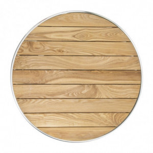 Stovas su apvaliu viršumi iš pelenmedžio - 600 mm - Bolero - Fourniresto