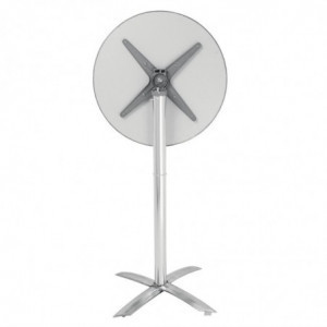 Valgomasis stalas su nerūdijančio plieno lenkiamu stalu 600 mm - Bolero - Fourniresto