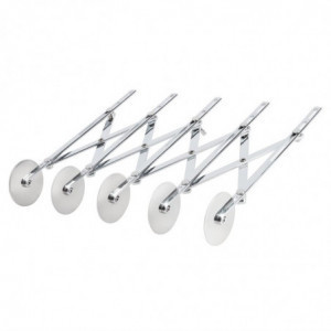 Išplėčiamas daugiasluoksnis ritininis 5 ratų - Schneider - Fourniresto