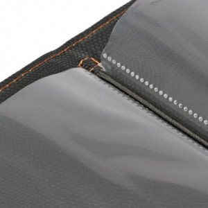 Šiuolaikinis A5 juodas meniu dėklas - Securit - Fourniresto