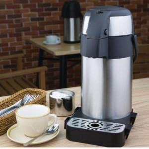 Pompos kriauklė iš nerūdijančio plieno - 2,5 l - Olympia