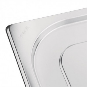 Plokščioji dangtis iš nerūdijančio plieno - GN 1/4 - Vogue - Fourniresto