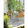 Table bistro ronde empilable 600mm - Bolero - Fourniresto