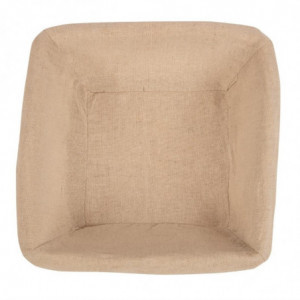 Kvadratinis pintinės iš šiaudų - L 230 mm - Olympia