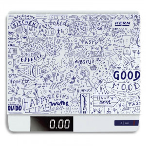 Virtuvinės svarstyklės dizainas - Svorio riba 15 kg - KERN