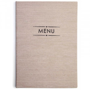 Meniu laikiklis Sophie iš telflex medžiagos - A4 dydis - Lacor