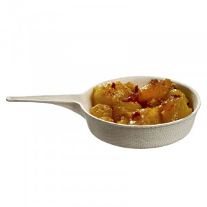 Eskoffié keptuvė iš cukranendrių pluošto - 25 ml - 100 vnt.