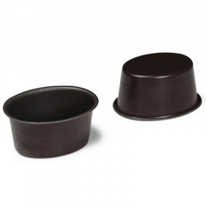 Apskritas aspikinis formavimo puodas - 75 x 55 mm - TELLIER