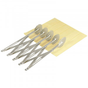 Padažų daliklis „Dviratis“ iš nerūdijančio plieno - 5 ratukai - Tellier