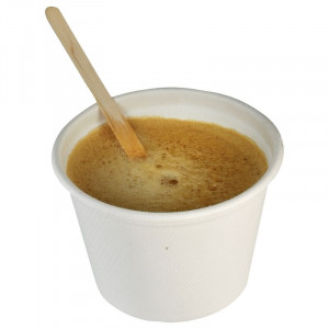 Puodas Bodega iš cukraus medžiagos Ø 77 mm - 140 ml - 25 vnt.