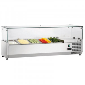 Saladų vitrina - 5 x GN 1/4 - Bartscher
