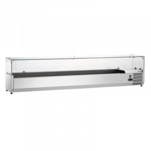 Saladų šaldytuvas - 10 x GN 1/4