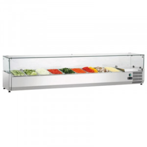 Saladų šaldytuvas - 9 x GN 1/3