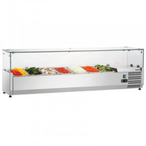 Saladėtė ant stalo - 7 x GN 1/4