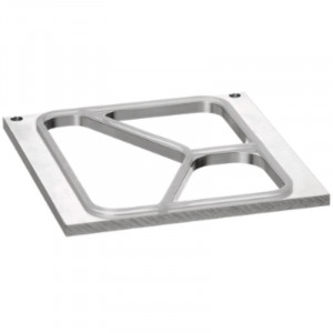 Įmontuojamas rėmas su 3 skyriais pusiau automatinei lėkštelių sandėliavimo mašinai