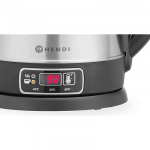 Elektrinis belaidis virdulys su temperatūros reguliavimu - 1,8 l - Hendi
