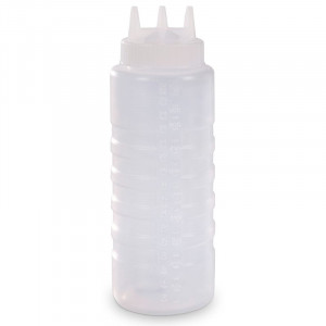 Trigubos išpilimo angos butelis Krampouz - tikslumas ir universalumas virtuvės profesionalams