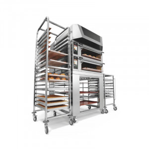 Picos krosnis - 2 kambariai - 400 V - Bartscher