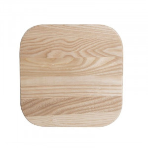 Aukštas galiukas iš cinkuoto plieno su medine sėdmaisė - 4 vnt. - Bolero