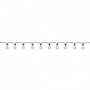 Lauko šviestuvas su šviesos grandine ir spiralinėmis lemputėmis - Fantasy Cord - Lumisky