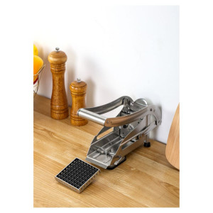 Pusiau profesionalus „Dynasteel“ bulvių pjaustytuvas: lengvas ir efektyvus nerūdijančio plieno bulvių pjaustymas