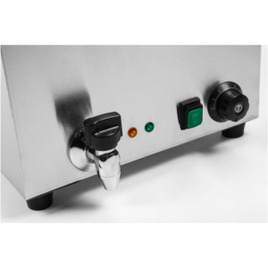 Profesionalus vandens vonios indas GN 1/1 su nutekėjimu - Dynasteel